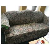 Flexsteel 84" sleeper sofa floral pattern great co