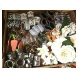 huge amount assorted napkin rings many great