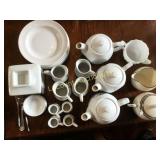 tea sets creamers dessert cookie plates