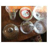 vase covered cheese domes plates bowls