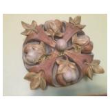 decorative wall hanging heavy piece about 11"