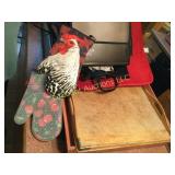 serving trays, hotpads, assorted bags