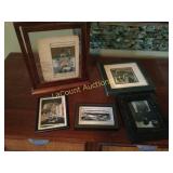 assorted framed pictures nice selection