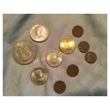 assorted US coins