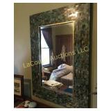 30" x 42" pieced tile mirror beautiful