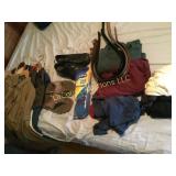 assorted mens clothing shoes belts 10 medium
