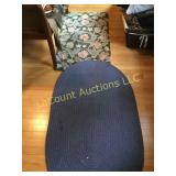 2  area rugs apx 42"