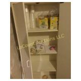 24" x 12" x 60" cabinet w contents