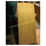 maple butcher block slab 25.5" x 57.5" x 1 1/8"