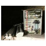 bug wacker and florescent light fixtures