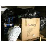 at least 5 artificial Christmas trees assorted