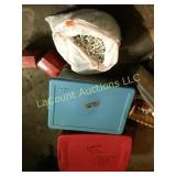 assorted Christmas lights ornaments in bins