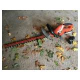 battery operated hedge trimmer