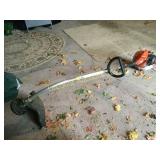 Echo weed wacker starts and runs