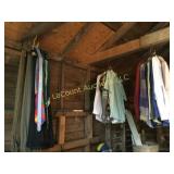 all mens hanging clothing pants ties shirts