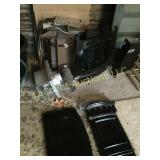 small cast iron fireplace heater
