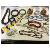 vintage costume jewelry bracelets necklaces