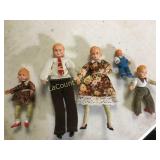 vintage bendable doll family