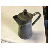 enameled graniteware coffee pot