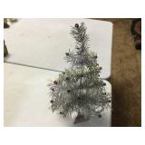 Vintage mini Tinsel tree glass beads Japan