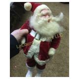 Antique Santa decorations Paper Mache face