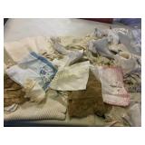 vintage lace pieces handkerchiefs lots