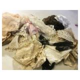 antique lace pieces collars nice lot