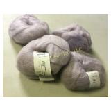 4 skeins yarn Giselle soft beautiful