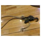 pulley-block n tackle