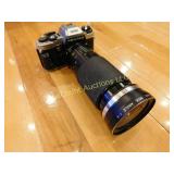 Pentax 35mm Program Plus, w Suntar wide angle