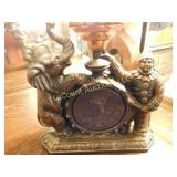 elephant / clown, w drum light lamp, circus