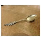 sterling spoon, 3.5"