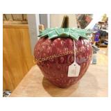 McCoy Strawberry cookie jar, 9"