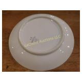 Bavarian hand painted plate, 8"