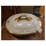 Limoges covered casserole, 9.5"