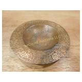 Southwestern copper ashtray, 4"