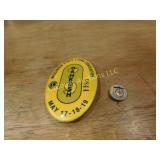 Red Cross pin, Oshkosh Lions Convention pin