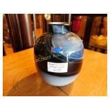 Keittu Nurminen Nuulajarvi glass co vase, 5.5"