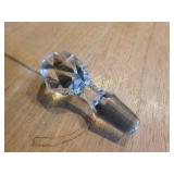 glass bottle stopper prism, 3"