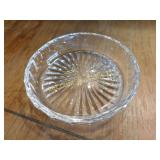 pressed glass bowl. 6"