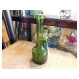 whiskey water decanter, 9.5"