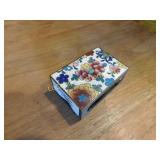 Cloisonne matchbook box holder
