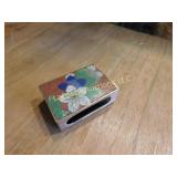cloisonne matchbook box holder