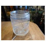 Burma Shave glass jar, 3.5"