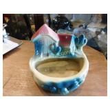 Shawnee cactus planter, 4"h