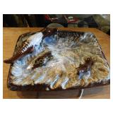Alligator ashtray from Florida, 9"