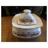 Lido W.S. George White covered sugar, 4"