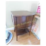 small table, 18w x 27h