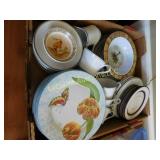 dish lot, ceramic and plastic