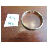 14k bracelet, 9.7g